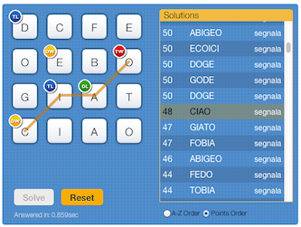 ruzzle solver